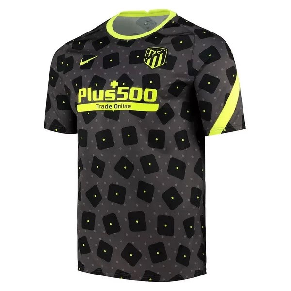 Trainingsshirt Atletico Madrid 2020-21 Grau Grün